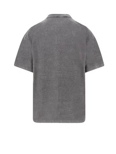 Represent Script Logo T-shirt In Gray