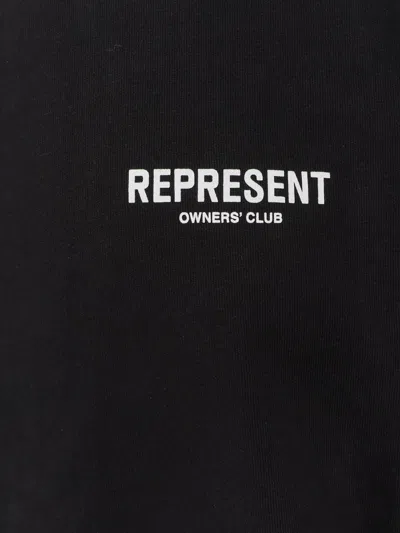 Represent Cotton T-shirt In Black