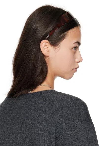 Sophie Buhai Brown Thin Bessette Headband In Multi