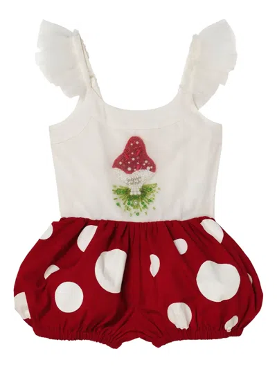 Tutu Du Monde Mushroom Magic Polka-dot Jumpsuit In Multi