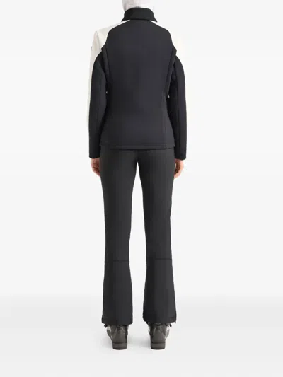 Fusalp Colour-block Ribbed-collar Ski Jacket In Animal Print
