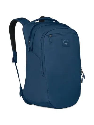 Osprey Logo-patch Backpack In Blue