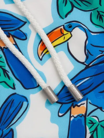 Bluemint Arthus Toucan-print Swim Shorts In Blue