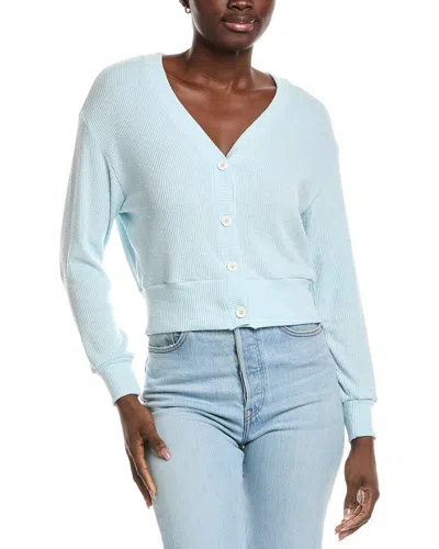 Michael Stars Ilsa V-neck Cardigan In Blue