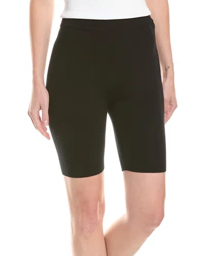 Michael Michael Kors Wool-blend Bike Short In Black
