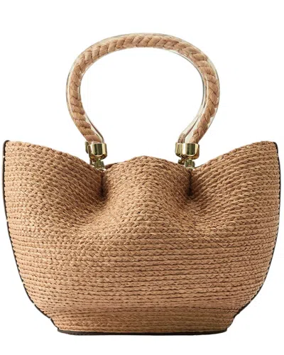 Helen Kaminski Camelia Basket Tote In Brown