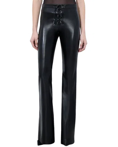 Alice And Olivia Ravyn Up Bootcut Pant In Black