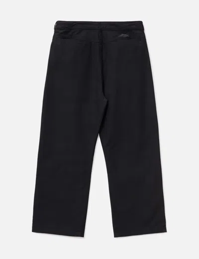 Observe Reverse Twill Barrel Pant In Black