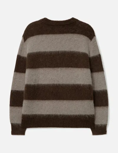 Observe Wool Mohair Striped Knit Sweater In Multi