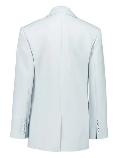 Zimmermann Shawl-collar Single-breasted Jacket In Blue