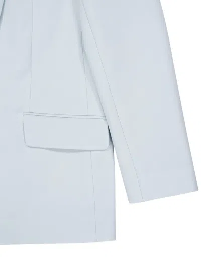 Zimmermann Shawl-collar Single-breasted Jacket In Blue