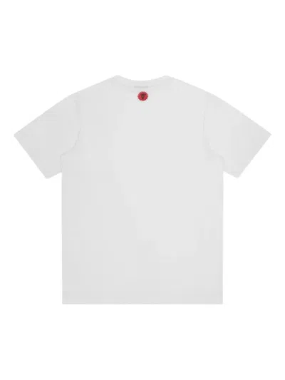 Icecream Runing Dog T-shirt In White