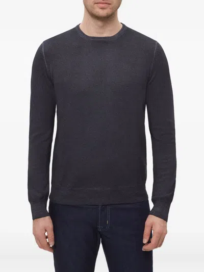 Gran Sasso Crew-neck Sweater In Blue