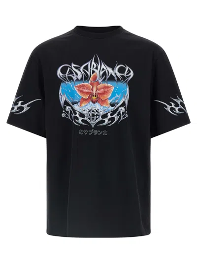 Casablanca Men's Galactic Connection T-shirt In Black