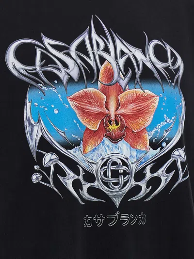 Casablanca Men's Galactic Connection T-shirt In Black