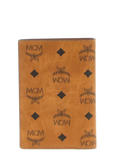 Mcm 'ottomar' Passport Holder In Brown