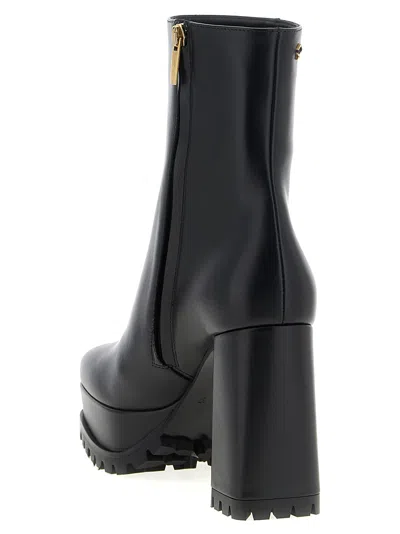 Gianvito Rossi Harlem High-heeled Ankle Boots In Black