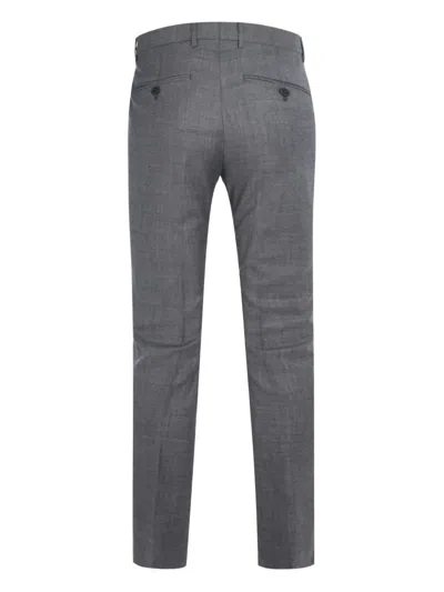 Tombolini Three-button Wool Suit In Gray