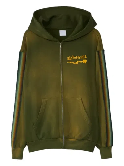 Alchemist Stadium Connor "moss Green" Jacket In Green