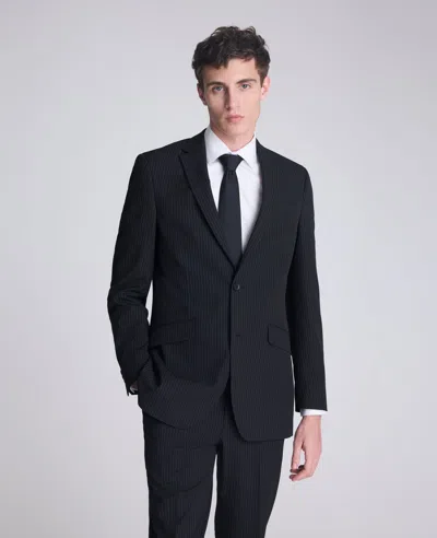 Kenneth Cole Ready Flex Slim Fit Nested Suit In Black