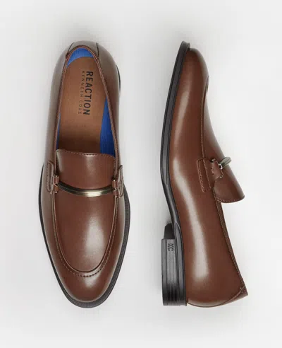 Reaction Kenneth Cole Reaction - Armand2 Apron Toe Bit Loafer In Brown