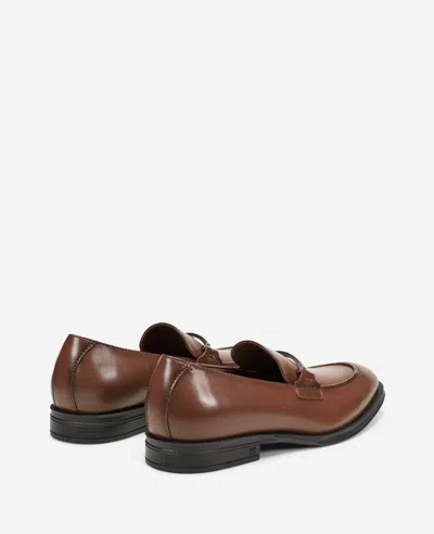 Reaction Kenneth Cole Reaction - Armand2 Apron Toe Bit Loafer In Brown