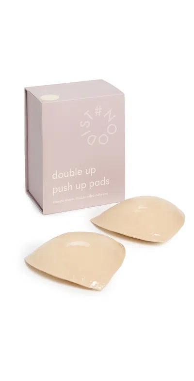 Nood Double Up Ultra Boost Triangle Pads Buff In Pink