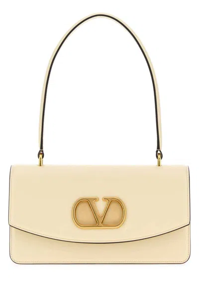 Valentino 'vain' Shoulder Bag Adjustable Strap In White