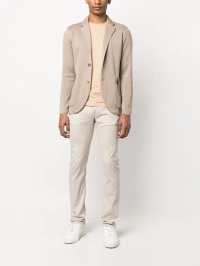 Jacob Cohen Cotton Blend Straight Jeans In White