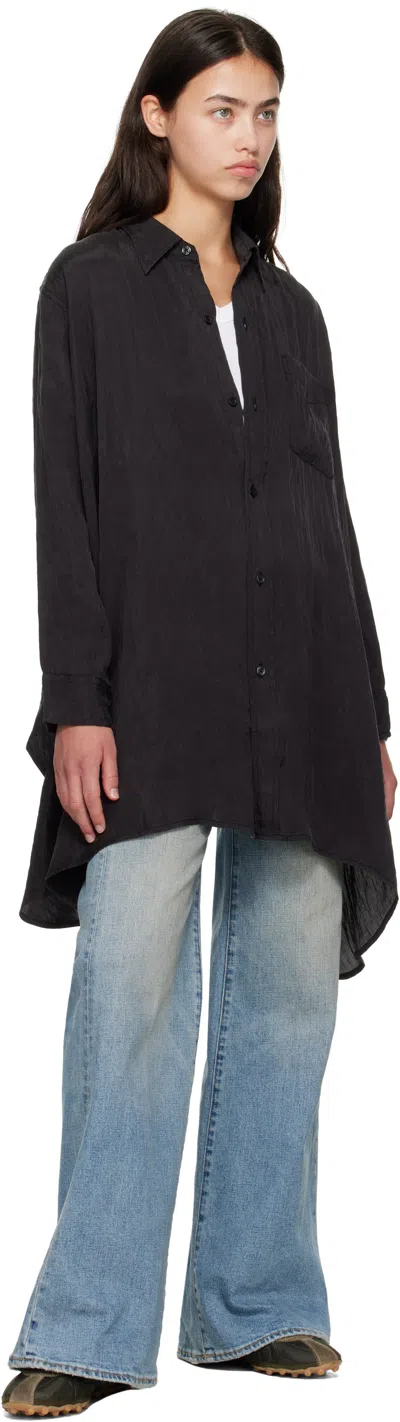 R13 Blue Straight Jeans In Blue