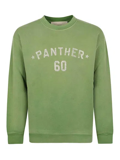 Valentino Cotton S Graphic Print Sweater In Green