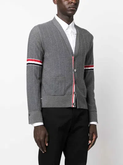 Thom Browne Sweaters Med Grey In Gray