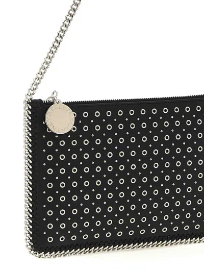 Stella Mccartney 'studded Chain Strap Shoulder Bag' In Black
