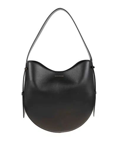 Victoria Beckham Medium Dia Hobo Shoulder Bag In Black