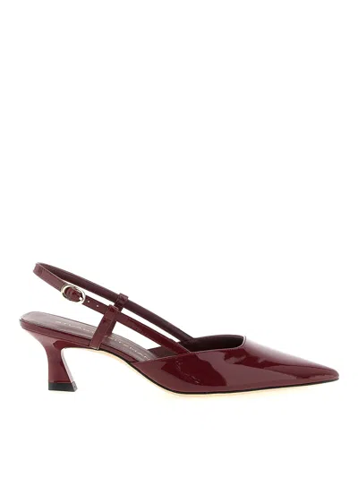 Stuart Weitzman Vinnie 50 Slingback In Red