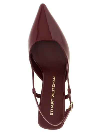Stuart Weitzman Vinnie 50 Slingback In Red