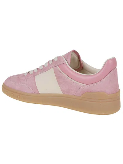 Valentino Garavani Sneakers Upvillage In Pelle Scamosciata Multicolor Donna In Neutral