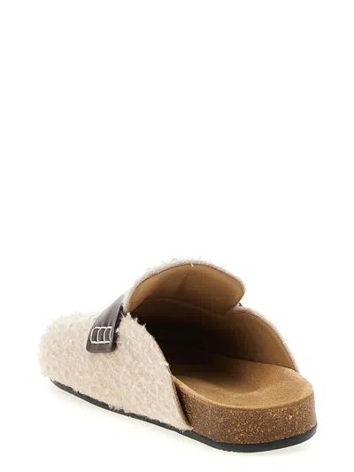 Jw Anderson J. W. Anderson Felt Loafer W In Sand