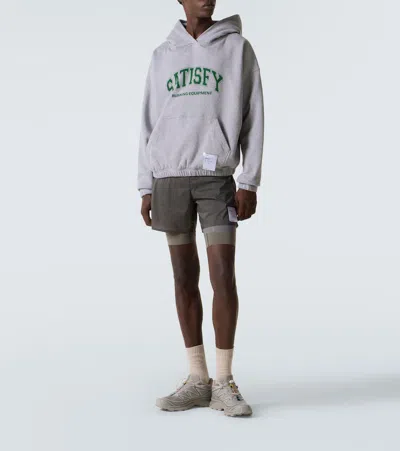 LOGO棉质针织帽衫