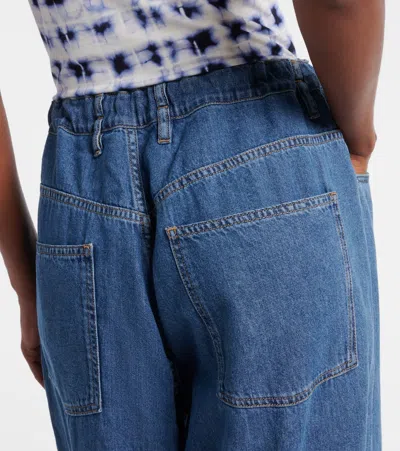 Proenza Schouler Salome Wide-leg Jeans In Blue