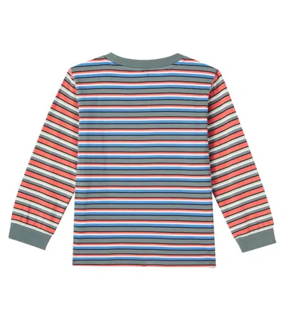 Stella Mccartney Multicolor T-shirt For Boy With Logo In Multi