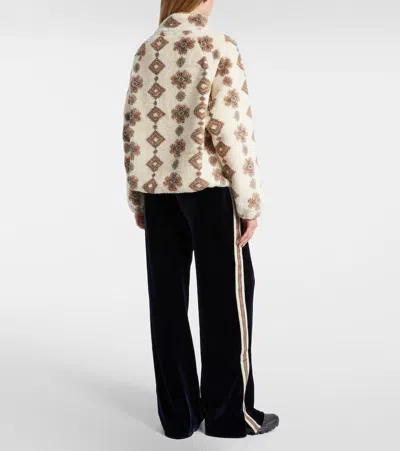 The Upside Harlow Quarter-zip Fleece Pullover In Neutral