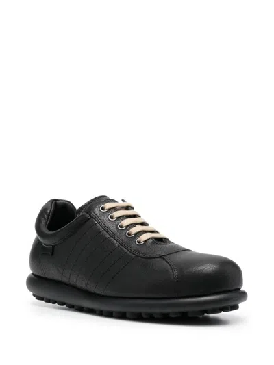 Camper Sneakers In Leather In Black