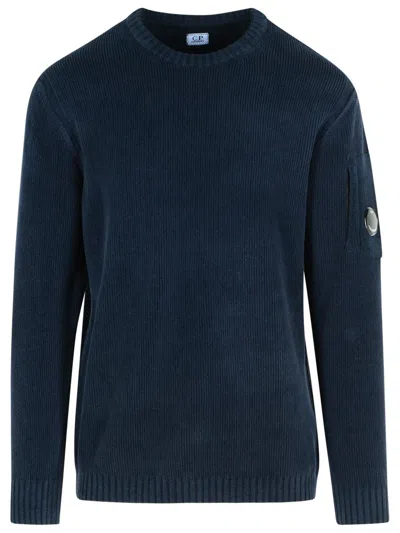 C.p. Company Sweater C. P. Company Men Color Multicolor In Blue