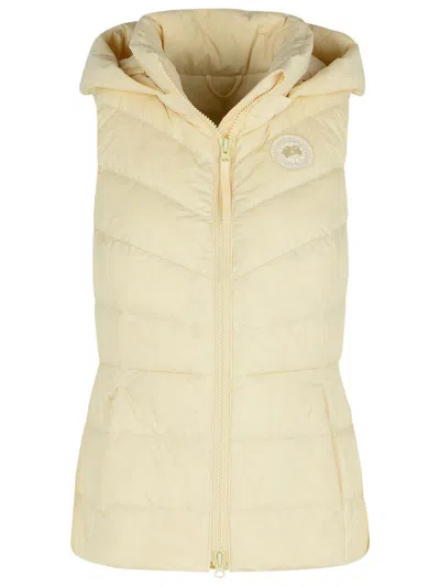 Canada Goose Yogurt Polyamide Blend Vest Women In Nude