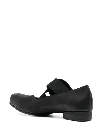 Uma Wang Leather Ballet Flats In Multi