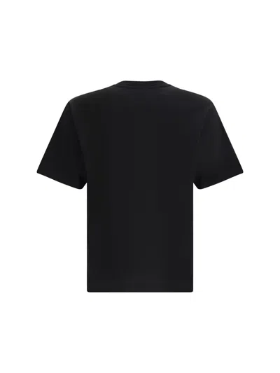 Dolce & Gabbana Men Short Sleeve T-shirt With Logo In Black
