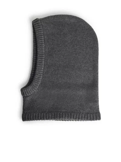 Lisa Yang 'astri' Graphite Cashmere Balaclava In Gray