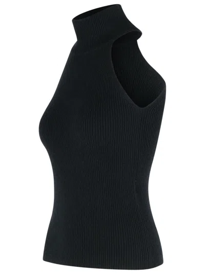 Lisa Yang 'freya' Black Cashmere Top In Black
