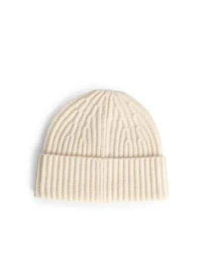 Lisa Yang 'martigny' Cream Cashmere Beanie In Neutral